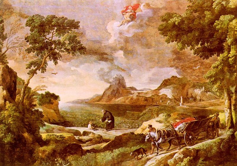 Landscape with St.Augustine and the Mystery of the Trinity